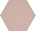 Плитка Ornamenta Décor Rose Hexagon D23 (DE23R) Ornamenta Для кухни, Для общественных помещений, Для жилых помещений, Для ванной