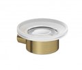 Мыльница Kludi Vela R, золото матовое (58985N0) Мыльницы Kludi