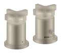 Термостатический смеситель для ванны Axor Citterio, Brushed Nickel (39480820) Для ванны Никель