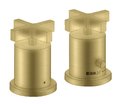 Термостатический смеситель для ванны Axor Citterio, Brushed Brass (39480950) Для ванны Латунь