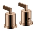 Термостатический смеситель для ванны Axor Citterio, Polished Red Gold (39482300) Для ванны Красное золото