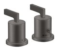 Термостатический смеситель для ванны Axor Citterio, Brushed Black Chrome (39482340) Для ванны Черный