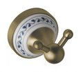 Двойной крючок для ванной комнаты Bemeta Kera (144706037) Крючки для халатов и полотенец Bemeta