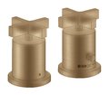 Термостатический смеситель для ванны Axor Citterio, Brushed Bronze (39480140) Для ванны Бронза