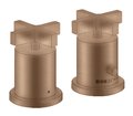 Термостатичний змішувач для ванни Axor Citterio, Brushed Red Gold (39480310) Для ванни Червоне золото