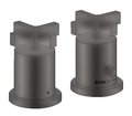 Термостатичний змішувач для ванни Axor Citterio, Brushed Black Chrome (39480340) Для ванни Чорний