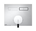 Одноважільний змішувач на 1 споживач Gessi Hi-Fi (63061-031) Для ванни, Для душа Хром
