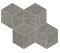 Плитка Lea Ceramiche Concreto and Zoom Cube Mix Concreto Medium Nat 35x30,5 (LGCC3M3) Lea Ceramiche Для кухни, Для общественных помещений, Для жилых помещений, Для ванной