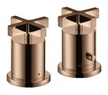 Термостатический смеситель для ванны Axor Citterio, Polished Red Gold (39480300) Для ванны Красное золото