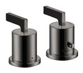 Термостатический смеситель для ванны Axor Citterio, Polished Black Chrome (39482330) Для ванны Черный