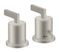 Термостатический смеситель для ванны Axor Citterio, Stainless Steel Optic (39482800) Для ванны Нерж. сталь