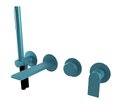 Змішувач для ванни Bugnatese Simple, пастельний бірюзовий (6601-TP) Для ванни Бірюзовий, Блакитний