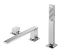 Змішувач для ванни Tres Slim Exclusive SLIM-TRES, 220 мм (20216102) Для ванни Хром