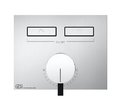 Одноважільний змішувач на 2 споживача Gessi Hi-Fi (63079-031) Для ванни, Для душа Хром