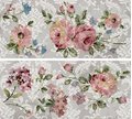 Декор Dado Ceramica Basic Rosa Baroque (misto 2 pz) 20*45 (001299) Dado Ceramica Для кухні, Для громадських приміщень, Для житлових приміщень, Для промислових приміщень, Для ванної