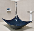 Ванна из искусственного камня отдельностоящая Flaminia Leggera 220х180 см, marine blue (LG210) Flaminia Квадратные, Прямоугольные