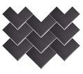 Плитка Wow Boho Elle Black Matt 20*20 (118213) WOW Для кухні, Для громадських приміщень, Для житлових приміщень, Для ванної