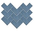 Плитка Wow Boho Elle Blue Raku 20*20 (118703) WOW Для кухні, Для громадських приміщень, Для житлових приміщень, Для ванної