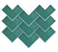 Плитка Wow Boho Elle Emerald 20*20 (118215) WOW Для кухні, Для громадських приміщень, Для житлових приміщень, Для ванної