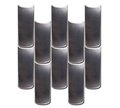Плитка Wow Boho Tear Steel 10*25 (118223) WOW Для кухні, Для громадських приміщень, Для житлових приміщень, Для ванної