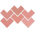 Плитка Wow Elle Floor Coral 18.5*18.5 (121195) Для кухні, Для громадських приміщень, Для житлових приміщень, Для ванної