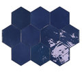 Плитка Wow Zellige Hexa Cobalt 10.8 * 12.4 (122085) Для кухні, Для громадських приміщень, Для житлових приміщень, Для ванної