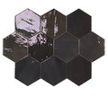 Плитка Wow Zellige Hexa Graphite 10.8 * 12.4 (122087) Для кухні, Для громадських приміщень, Для житлових приміщень, Для ванної