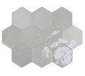 Плитка Wow Zellige Hexa Grey 10.8 * 12.4 (122079) Для кухні, Для громадських приміщень, Для житлових приміщень, Для ванної
