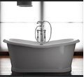 Ванна акриловая 177х88 Burlington Boat (T6C) Burlington Овальные