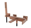 Душевой комплект для ванны Bugnatese Atelier, PVD медь глянцевая (9402-PR) Душевые комплекты (системы) Медь