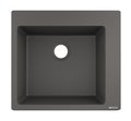 Кухонная мойка Hansgrohe S51 S510-F450 серый камень (43312290) На столешницу Прямоугольные Серый камень
