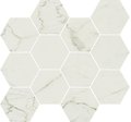 Плитка Dado Ceramica Marmi Pregiati Mosaico Esagonetta Supreme Calacatta Lappato 30*34 (302872) Dado Ceramica Для кухни, Для общественных помещений, Для жилых помещений, Для промышленных помещений, Для технических зон, Для ванной