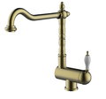 Смеситель для кухни GRB Kitchens FOLDING RETRO SPOUT 1866 (535199) Для кухни Бронза