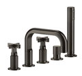 Смеситель для ванны Gessi Inciso+ (58140-031) Для ванны Бронза, Хром
