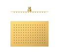 Верхний душ 300х200 мм Tres Showers Head, золото матовый (134315007OM) Верхние души Золото матовый
