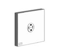 Бічний душ Gessi Rettangolo WELLNESS (32979-031) Бокові душі (форсунки) Хром