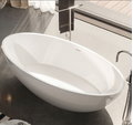 Ванна каменная 180х85 Gruppo Treesse Carezza (V308BL) Gruppo Treesse Овальные