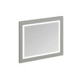 Зеркало с LED подсветкой 90х75 Burlington, темно-оливковый (M9MO) Burlington Зеркала