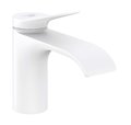Смеситель для раковины Hansgrohe Vernis Vivenis 80, белый матовый (75013700) Для раковины Белый матовый