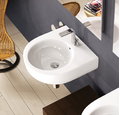 Керамічна раковина 50 см Flaminia Pass 50, white( PS50L) На тумбу, Підвісні 