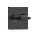 Настенный смеситель Bossini Apice, черный матовый (Z00504-073) Для ванны, Для душа Черный, Черный матовый