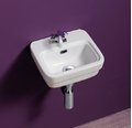 Керамическая раковина 31 см Simas Evolution, bianco glossy (EVO 13) Подвесные Прямоугольные
