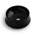 Керамическая раковина 42 см Simas Sharp, nero glossy (SH 02) На столешницу, На тумбу Круглые