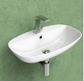Керамічна раковина 61 см Flaminia Nuda, white (ND60PR) На консоль, На стільницю, На тумбу 