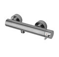 Смеситель для душа Paffoni Light, сталь (LIG168ST) Для душа Сталь