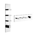 Смеситель Gessi Rettangolo WELLNESS (43026-031) Для ванны, Для душа Хром
