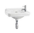 Керамическая раковина 51 см Burlington Cloakroom Basin (B8) На консоль, На столешницу, На тумбу, Подвесные Прямоугольные