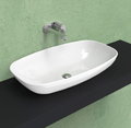 Керамічна раковина 75 см Flaminia Nuda, white (ND75A) На консоль, На стільницю, На тумбу 
