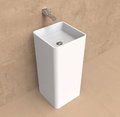 Напольная керамическая раковина Flaminia Monowash 40, white (MW40P) Напольные Квадратные