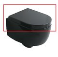Крышка для унитаза Cielo Smile soft-close, черный (CPVSMF-N) 
